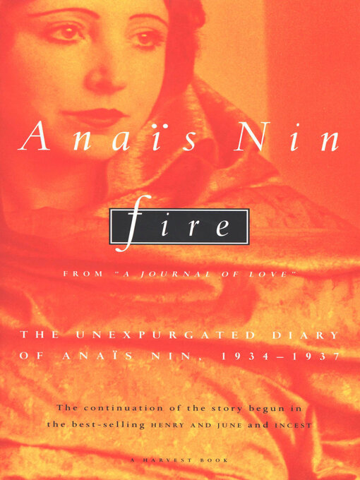 Title details for Fire by Anaïs Nin - Available